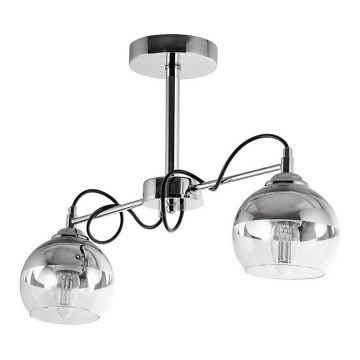 Hanglamp met vaste pendel 2xE27/60W/230V