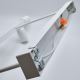 Hanglamp met vaste pendel ASTRID 8xE27/60W/230V wit