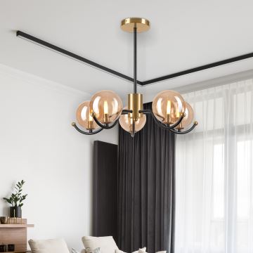 Hanglamp met vaste pendel GEORGIA 5xG9/5W/230V