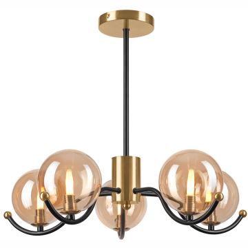 Hanglamp met vaste pendel GEORGIA 5xG9/5W/230V