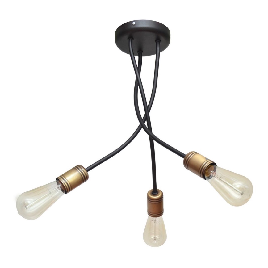 Hanglamp met vaste pendel HARVARD 3xE27/60W/230V