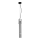 Hanglamp SALVA 1xGU10/8W/230V glanzend chroom