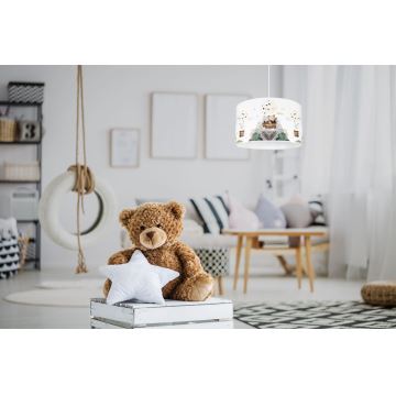 Hanglamp voor kinderen BEARS 1xE27/60W/230V