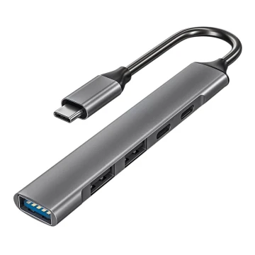 Hub USB-C 5en1 Power Delivery 100W