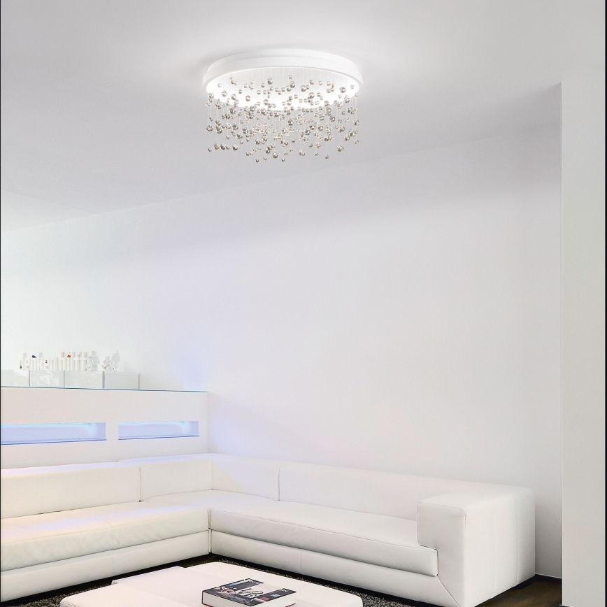 Ideal Lux - Dimbare LED bevestigde hanglamp ARMONY LED/77W/230V diameter 75 cm