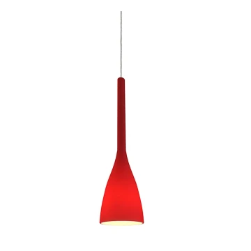 Ideal Lux - Hanglamp 1xE14/40W/230V rood