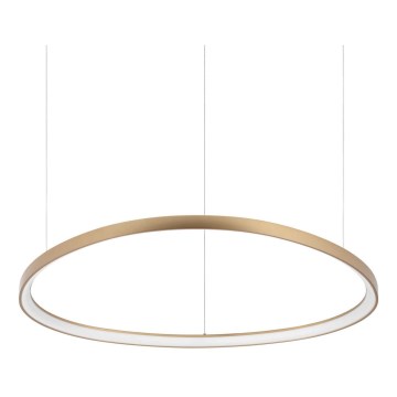 Ideal Lux - LED Hanglamp aan een koord GEMINI LED/82W/230V diameter 105 cm goud