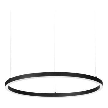 Ideal Lux - LED Hanglamp aan een koord ORACLE SLIM LED/43W/230V diameter 90 cm zwart