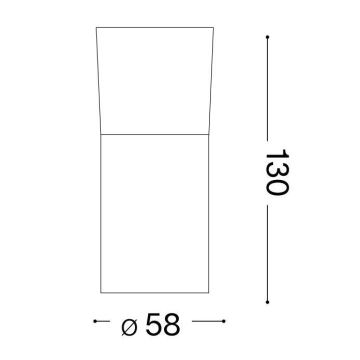 Ideal Lux - LED spot TOBY 1xGU10/7W/230V CRI 90 wit