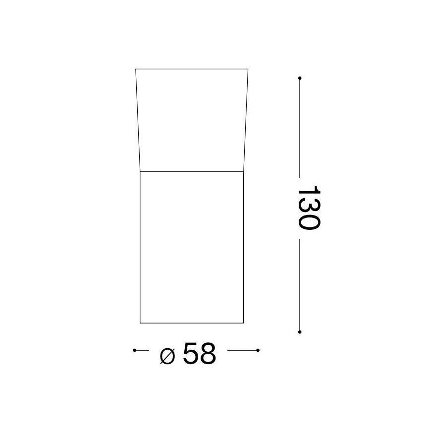 Ideal Lux - LED spot TOBY 1xGU10/7W/230V CRI 90 wit