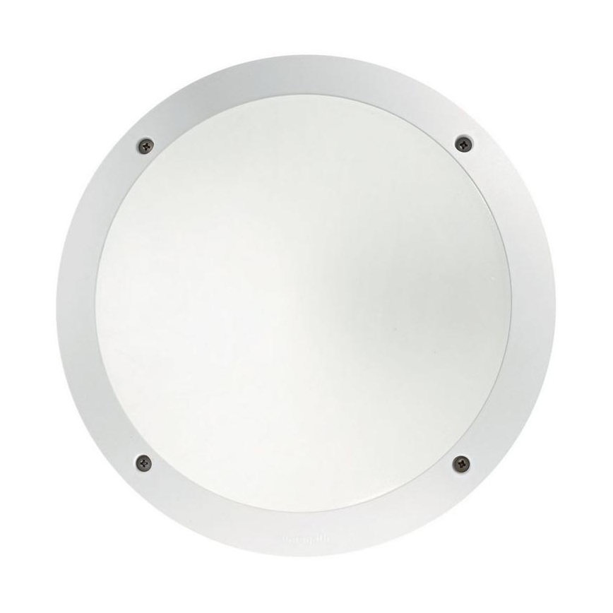 Ideal Lux - Plafondverlichting buiten 1xE27/23W/230V wit IP66