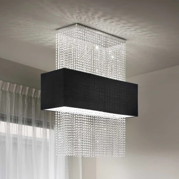 Ideal Lux - Plafonnier en cristal PHOENIX 5xE27/60W/230V