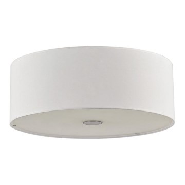 Ideal Lux - Plafonnier WOODY 4xE27/60W/230V d. 50 cm blanc