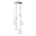 Ideal Lux - Suspension filaire EQUINOXE 6xG4/2W/230V chrome