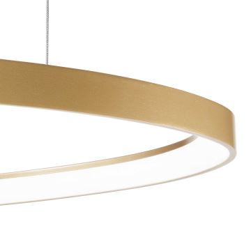 Ideal Lux - Suspension filaire GEMINI LED/82W/230V d. 105 cm doré