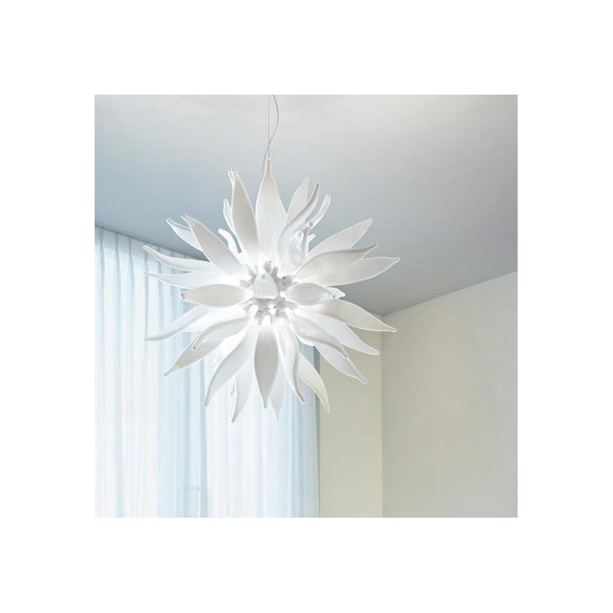 Ideal Lux - Suspension filaire LEAVES 12xG9/40W/230V