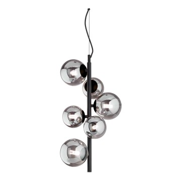 Ideal Lux - Suspension filaire LED PERLAGE 6xG9/3W/230V noir