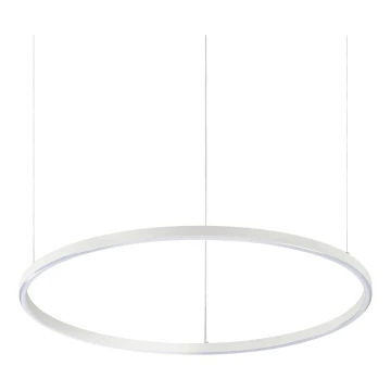 Ideal Lux - Suspension filaire ORACLE SLIM LED/38W/230V d. 70 cm blanc