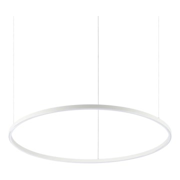 Ideal Lux - Suspension filaire ORACLE SLIM LED/55W/230V d. 90 cm blanc