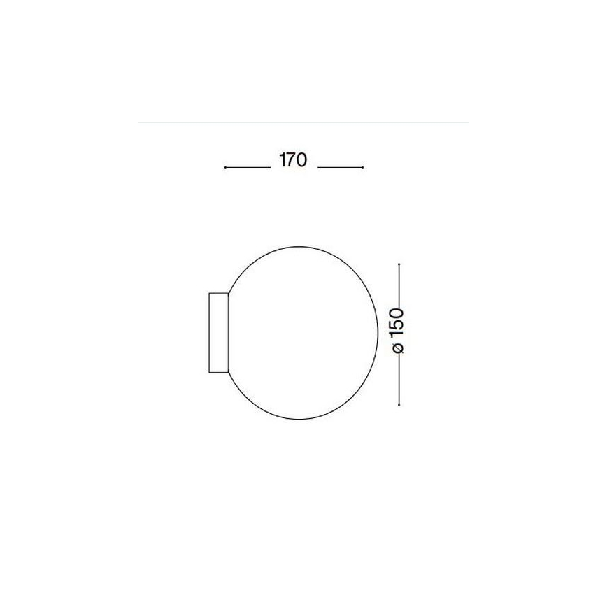 Ideal Lux - LED Wandlamp 1xG9/15W/230V