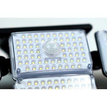 Luminaire solaire avec détecteur LED/5W/5,5V IP65