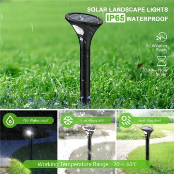 LED Solar lamp met sensor LED/1W/3,7V 6000K IP65