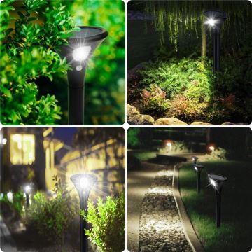 LED Solar lamp met sensor LED/1W/3,7V 6000K IP65