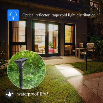 LED Solar lamp met sensor LED/1W/3,7V 6000K IP65