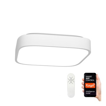 Immax NEO 07040L - Plafonnier LED à intensité variable RECUADRO LED/56W/230V + télécommande Tuya