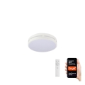 Immax NEO 07153-W30 - Dimbare LED Plafond Lamp NEO LITE PERFECTO LED/24W/230V Wi-Fi Tuya wit + afstandsbediening