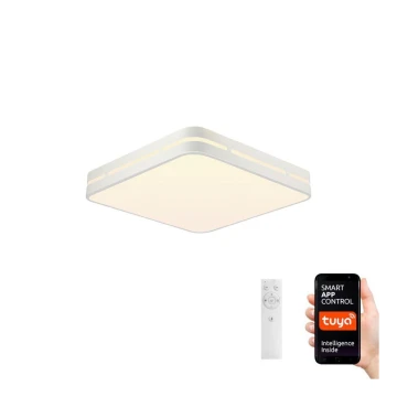 Immax NEO 07155-W30 - Dimbare LED Plafond Lamp NEO LITE PERFECTO LED/24W/230V Wi-Fi Tuya wit + afstandsbediening