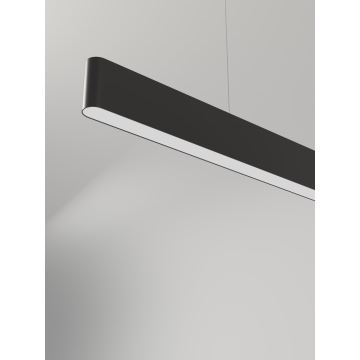 Immax NEO 07157-B120X - LED RGB+CCT Dimbare hanglamp aan een koord MILANO LED/40W/230V Tuya zwart