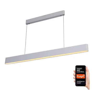 Immax NEO 07157-W120X - LED RGB+CCT Dimbare hanglamp aan een koord MILANO LED/40W/230V Tuya wit