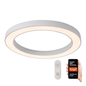 Immax NEO 07213L - Dimbare LED plafondlamp PASTEL LED/68W/230V 95 cm wit Tuya + afstandsbediening