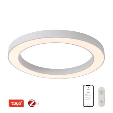 Immax NEO 07213L - Dimbare LED plafondlamp PASTEL LED/68W/230V 95 cm wit Tuya + afstandsbediening