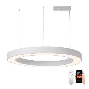 Immax NEO 07214L - Dimbare LED hanglamp aan een koord PASTEL LED/68W/230V 2700-6500K wit 95 cm Tuya + afstandsbediening