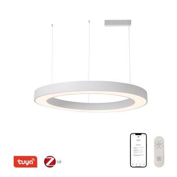 Immax NEO 07214L - Dimbare LED hanglamp aan een koord PASTEL LED/68W/230V 2700-6500K wit 95 cm Tuya + afstandsbediening