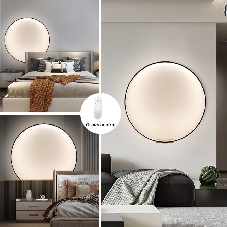 Immax NEO 07245-120 - Applique murale à intensité variable FINO LED/70W/230V 120 cm Tuya + télécommande