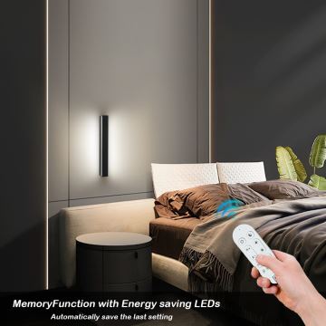 Immax NEO 07247L - LED Dimbare wandlamp voor buiten LINK LED/40W/230V Wi-Fi Tuya IP44 + afstandsbediening