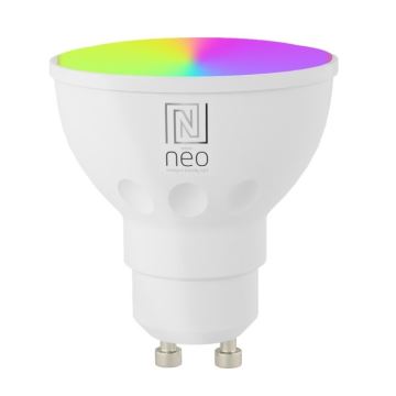 Immax NEO 07724CDO - LOT 3x Ampoule LED RGB+CCT  à intensité variable GU10/6W/230V 2700-6500K Wi-Fi Tuya + télécommande