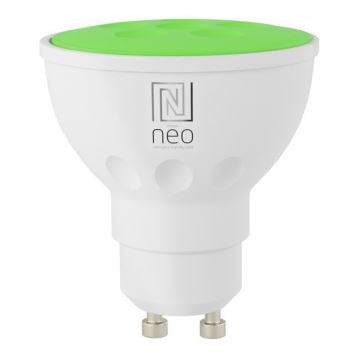 Immax NEO 07724CDO - LOT 3x Ampoule LED RGB+CCT  à intensité variable GU10/6W/230V 2700-6500K Wi-Fi Tuya + télécommande