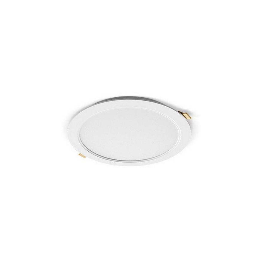 partij limoen Uitgestorven Inbouw LED Plafond Lamp ATUEL LED/18W/230V 3000K d. 17 cm IP54 | Lumimania