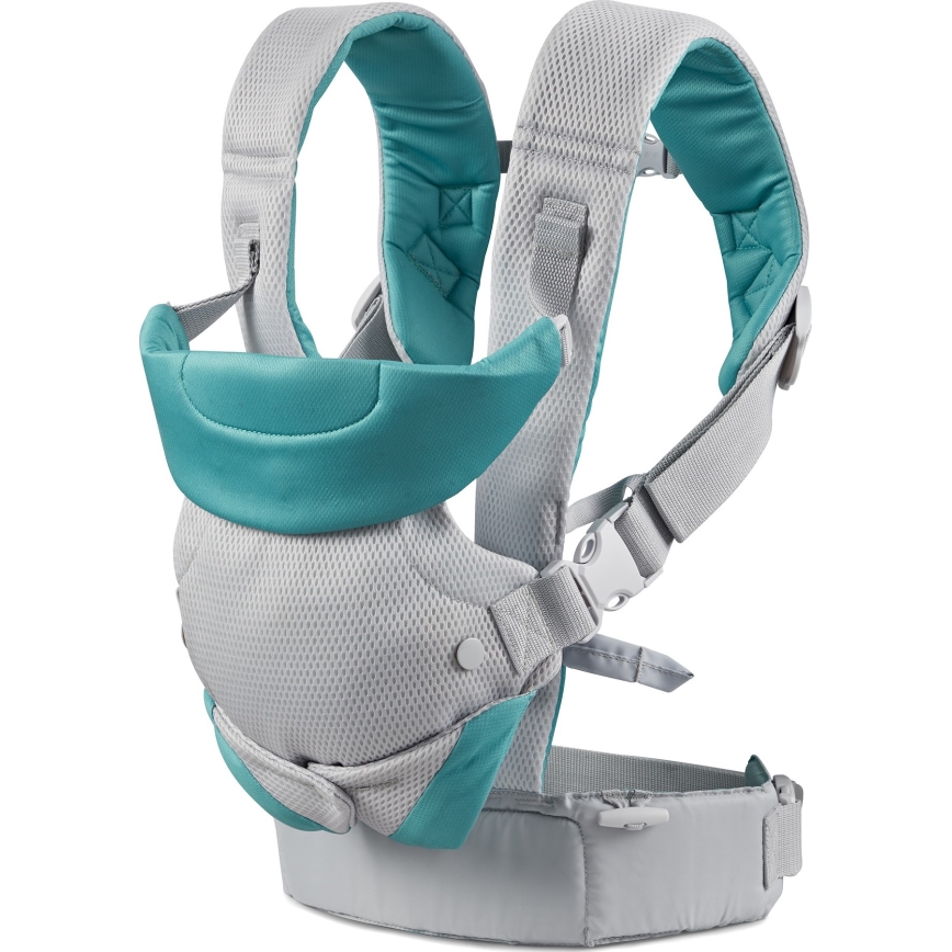 Infantino - Porte-bébé FLIP 4en1 gris clair