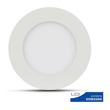 Ingebouwde LED Lamp SAMSUNG CHIP LED/12W/230V 3000K rond