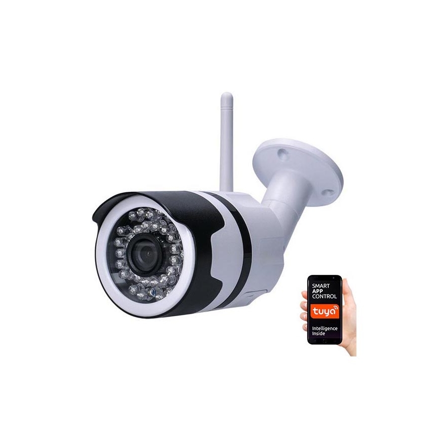 IP-buitencamera met sensor 12V/FULL HD IP65 Wi-Fi Tuya