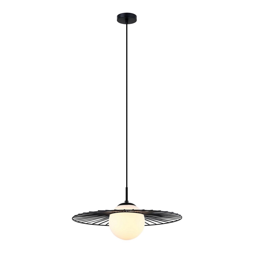 ITALUX - Hanglamp aan een koord SALLY 1xE27/40W/230V zwart