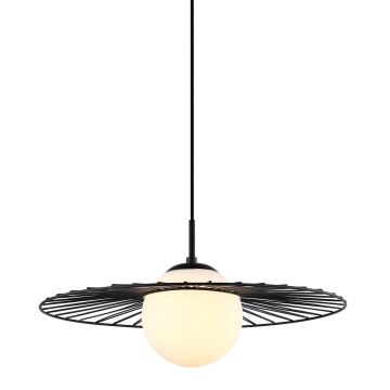 ITALUX - Hanglamp aan een koord SALLY 1xE27/40W/230V zwart