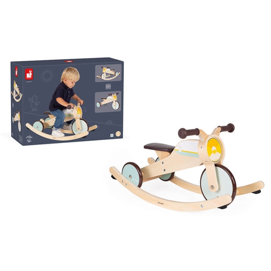 Tricycle 2 en 1 à bascule - Janod - Un jeu Janod - BCD Jeux