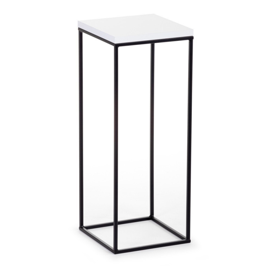 Jardinière BASICLOFT 60x24 noire/blanche