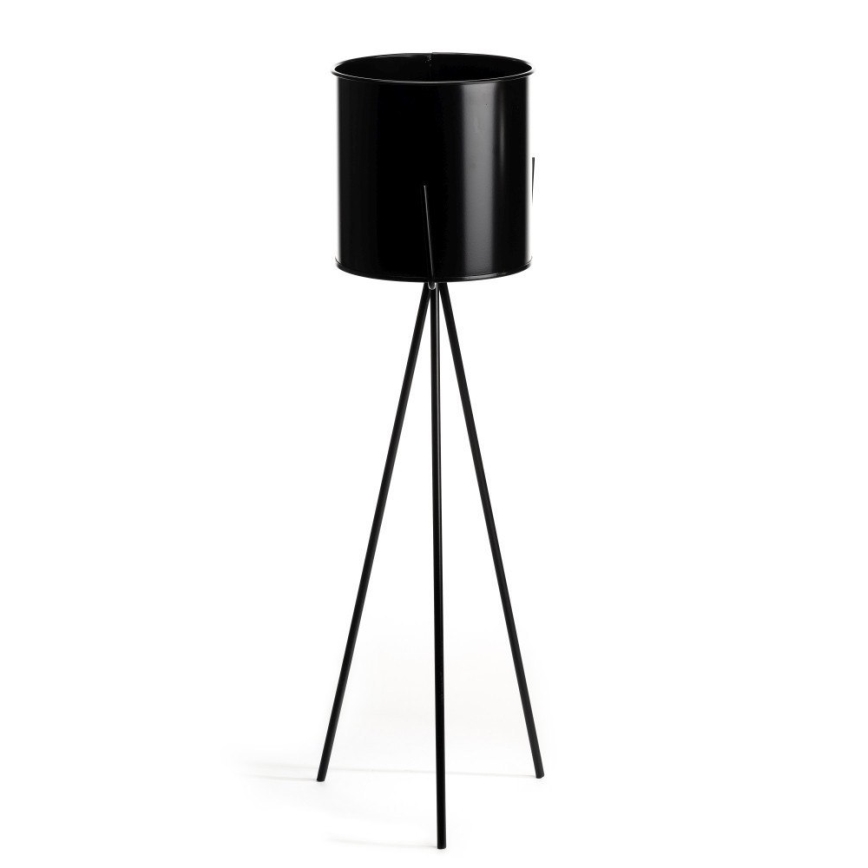 Jardinière TRIPOD 80x25 cm noire